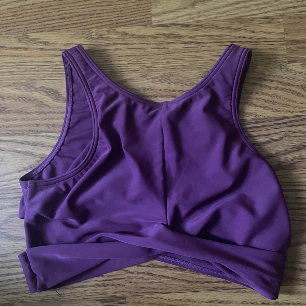 Purple bikini top from Abercrombie kids